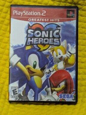 PS2 SONIC HEROES | Sony PS2 Greatest Hits👉 CIB | VG